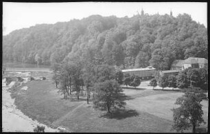 Lichtenwalde. Schloss und Mühle