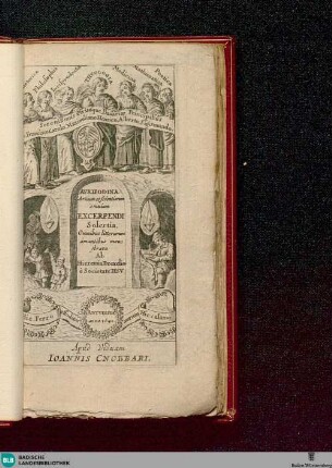 Aurifodina artium et scientiarum omnium : excerpendi sollertia