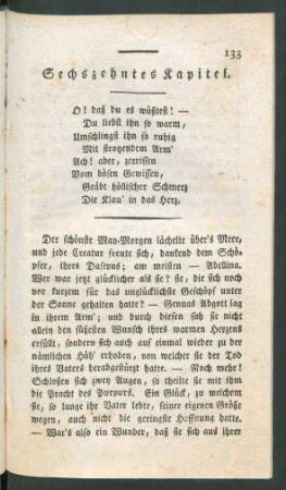 Sechszehntes Kapitel.