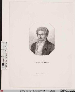 Bildnis (Johann) Ludwig Tieck