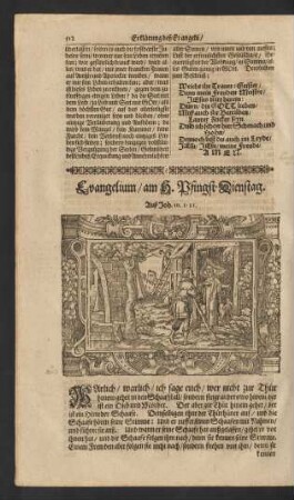 Evangelium/ am H. Pfingst-Dienstag. ...