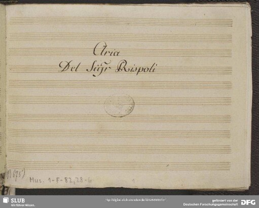 Idalide. Excerpts - Mus.1-F-82,28-6 : S, orch, b
