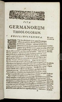 Vitae Germanorum Theologorum