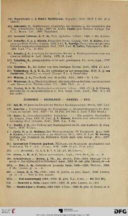 Economie – Sociologie – Handel – Enz (Nr. 211-271)