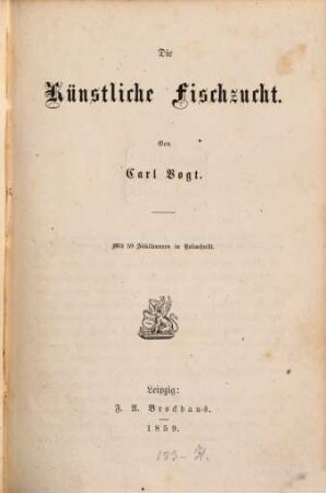Die künstliche Fischzucht