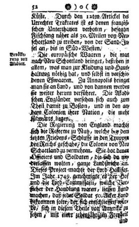 Die nach Akadien geschickte Völkerschaft