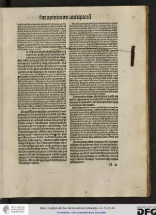 [D]e respiratione aliqui quidem pauci priorum phisicorum dixerunt cuius tamen gratia existit animalibus...