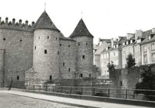 Warschau. Altstadt (Stare Miasto). Barbakane (1501/1550)