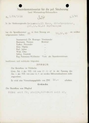 Leimenstoll, Hans