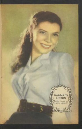 Margarita Linton (damita joven de la escena nacional) - [Fotografía]