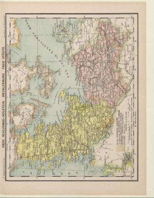 Prov. Schleswig-Holstein. Mecklenburg. Freie Städte