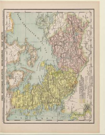 Prov. Schleswig-Holstein. Mecklenburg. Freie Städte
