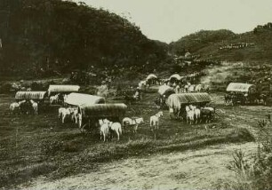 Brasilien, Frachtwagen im Hochland