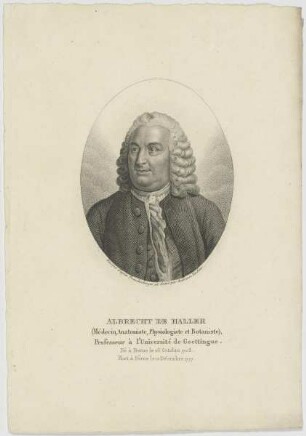 Bildnis des Albrecht de Haller