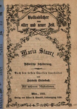 Maria Stuart : Historische Schilderung