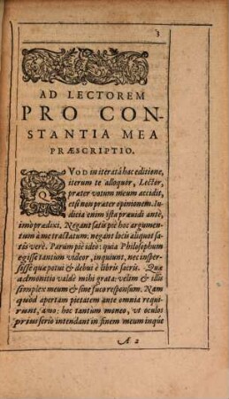 Ivsti Lipsi[i] De Constantia : Libri Dvo; Qui alloquium praecipue continent in Publicis malis