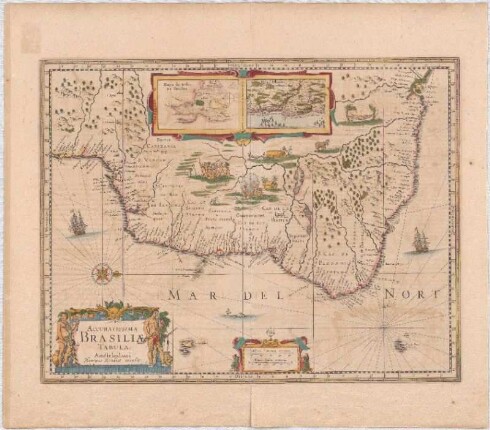 Accuratissima Brasiliæ Tabula
