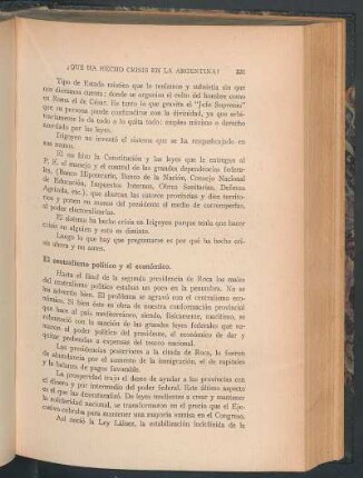 El centralismo político y el económico