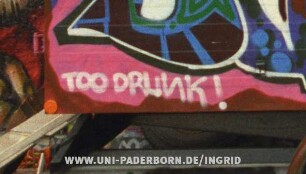 TOO DRUNK!