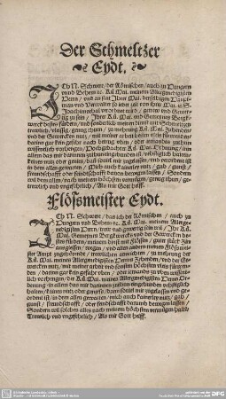 Flössmeister Eydt.