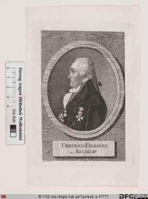 Bildnis Friedrich Eberhard Frhr. von Rochow