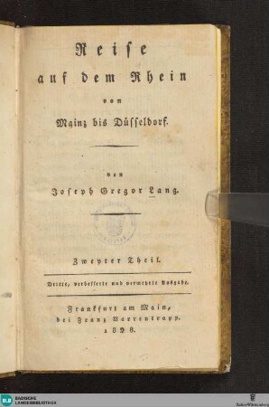 2: Reise auf dem Rhein von Mainz bis Düsseldorf