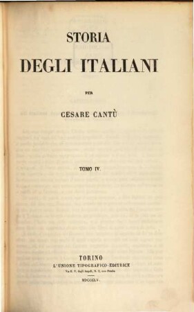 Storia degli Italiani, 4
