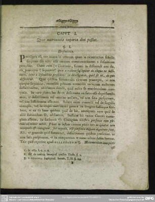Caput I. Quae matrimonia imparia dici possint