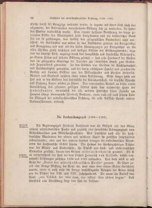 Die Vorbereitungszeit (1150-1190).