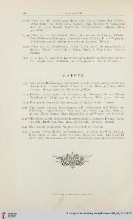 Mappen (Nr. 2732 - 2738)