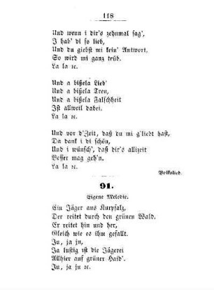 91. Eigene Melodie