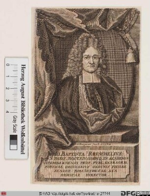 Bildnis Johann Baptist Röschel
