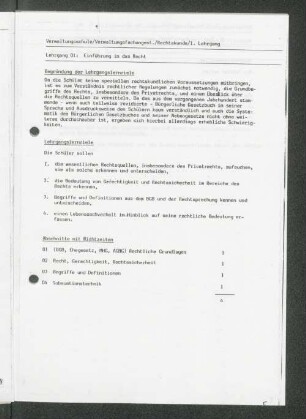 [Lehrgänge 01 bis 11]