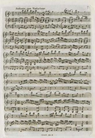 Sonata I (Andante con Variatione)