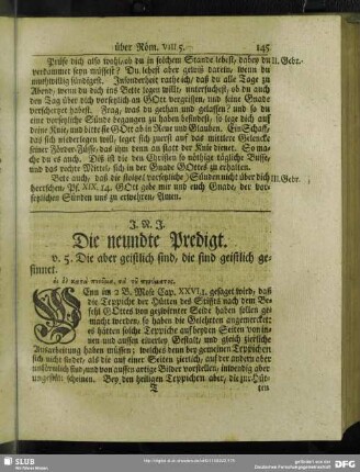 Die neundte Predigt