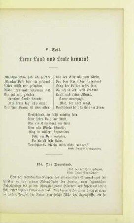 V. Teil. Lerne Land und Leute kennen!