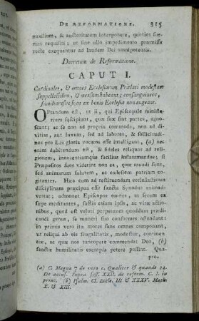 Decretum de Reformatione.