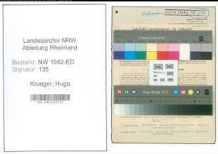 Entnazifizierung Hugo Krueger , geb. 27.01.1914 (Lehrer)