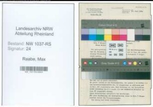 Entnazifizierung Max Raabe , geb. 05.06.1899 (Polizeibeamter)