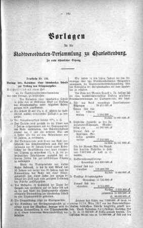 In nicht öffentlicher Sitzung. (136.), 09. Oktober 1918