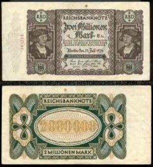 Reichsbanknote 2 Millionen Mark