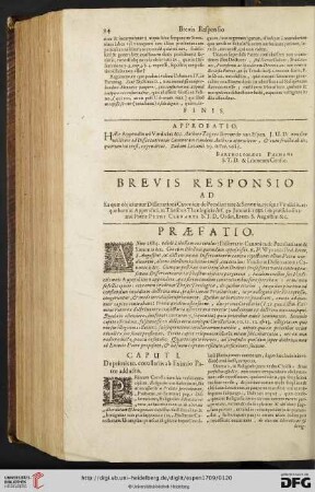 Brevis Responsio