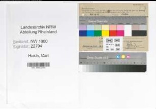 Entnazifizierung Carl Haidn, geb. 05.09.1903 (Oberbuergermeister)