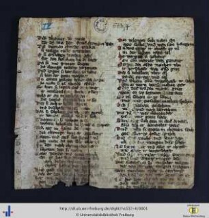 Weltchronik, Fragment