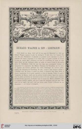 12: Richard Wagner & son "Lohengrin"