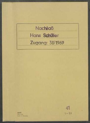 Album "Der Baumeister des Neuen Theaters" [Carl Gotthard Langhans]