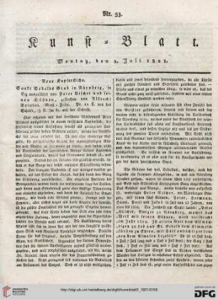 Nr. 53-61 (2. Juli - 30. Juli 1821)