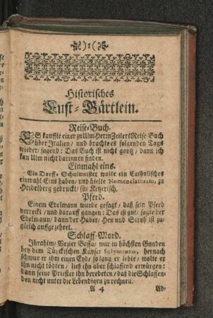 Reise-Buch. [u. a.]