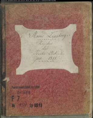 Zivilstandsregister der Munizipalität Lippborg (GAHT 1811, GAHT 1812) (2 Bände). (Gemeinde: Lippborg, Kreis Beckum)