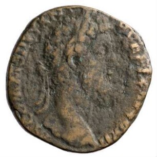 Münze, Sesterz, 186 - 187 n. Chr.